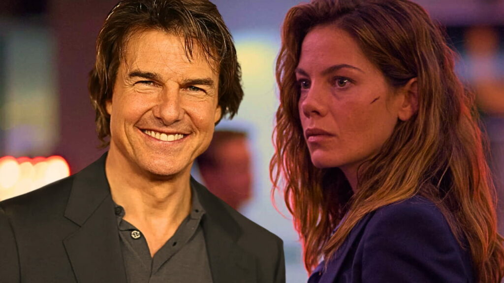 Michelle Monaghan and Tom Cruise