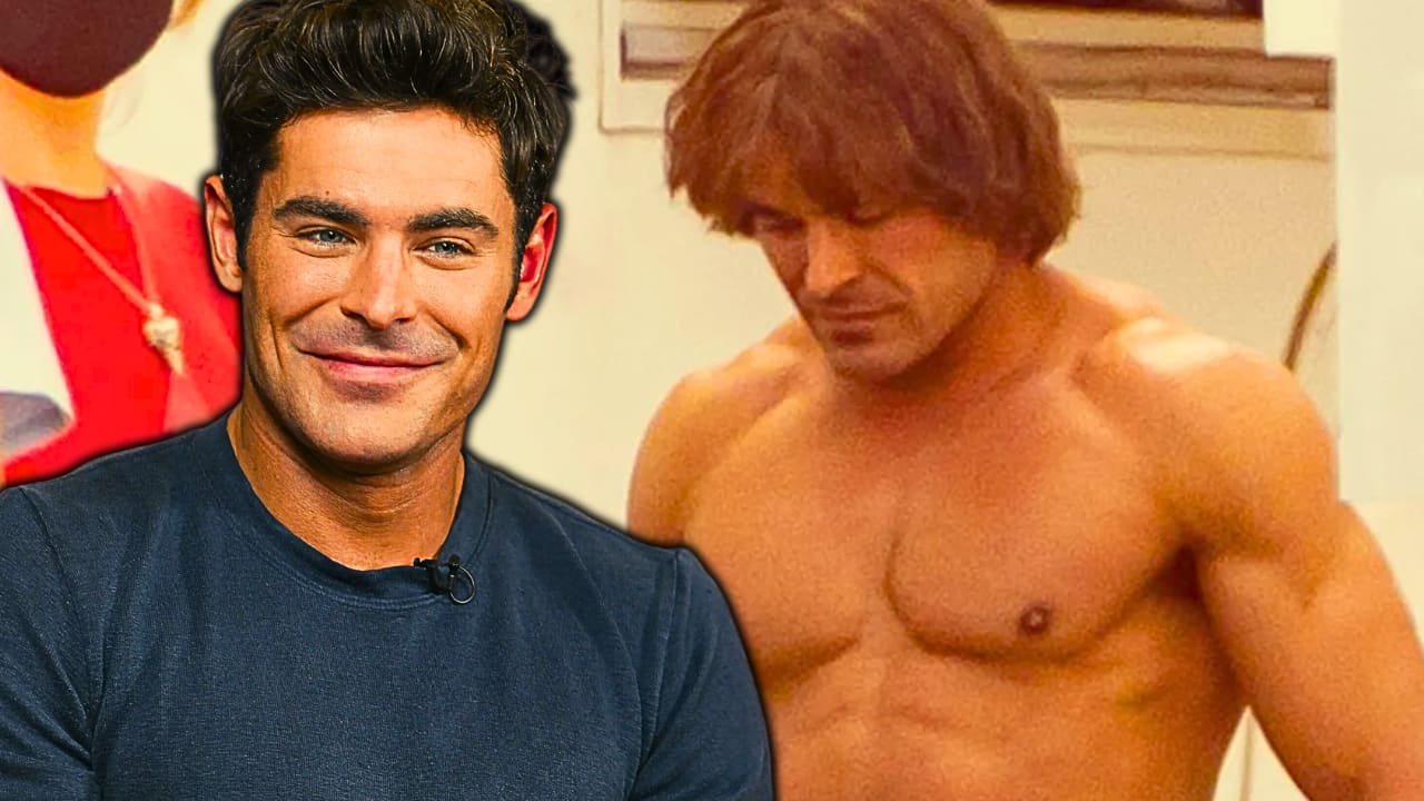 The physical transformation of movie star Zac Efron