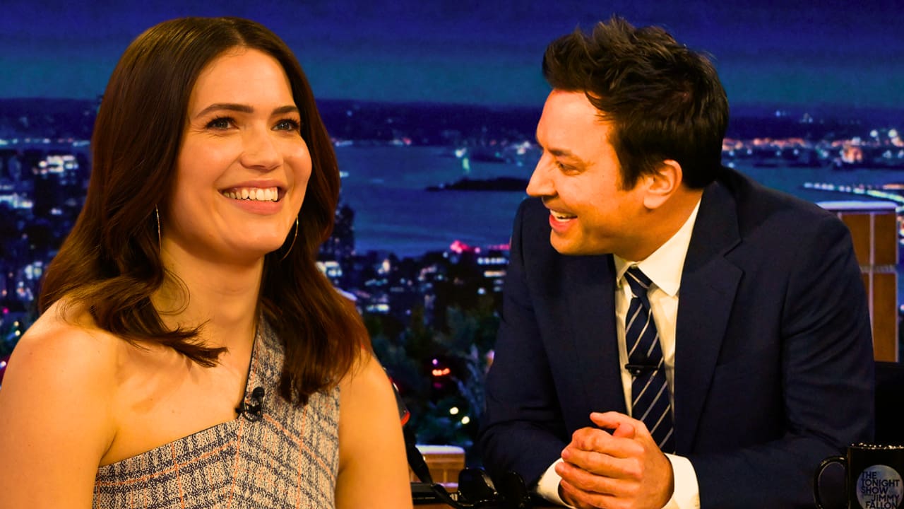 Mandy Moore at The Tonight Show Starring Jimmy Fallon