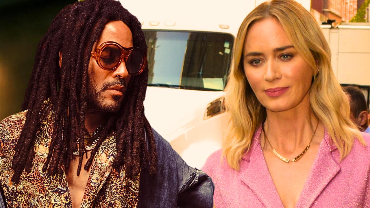 Blunt and Kravitz- Unintentional fashion faceoff stirs Hollywood's chic scene.
