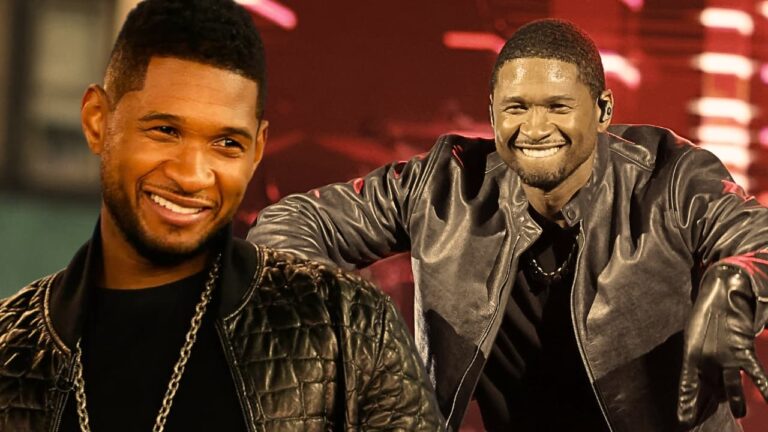Usher-igniting stages with classics and new beats, setting hearts on fire.