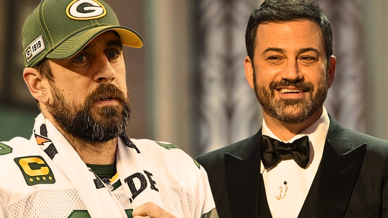 Kimmel and Rodgers take on controversy head-on, turning late-night jokes into gridiron resentment!
